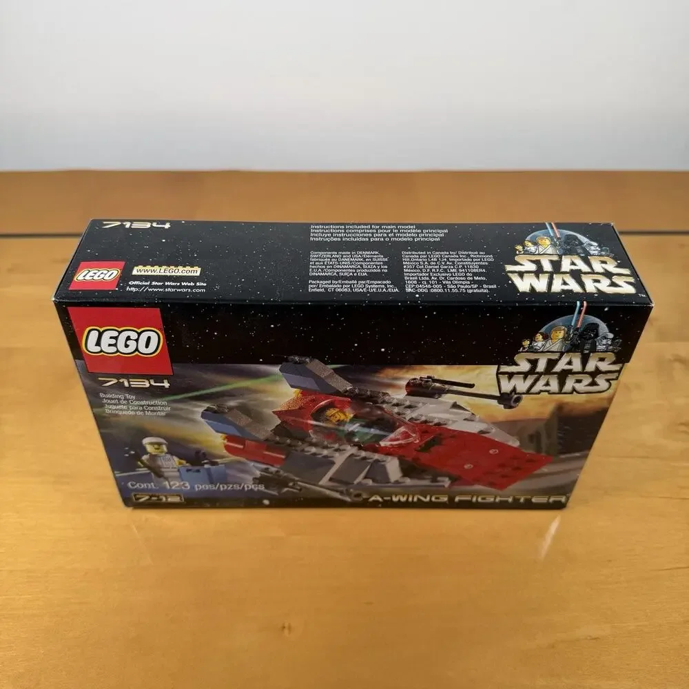LEGO Star Wars A-Wing Fighter 7134 Rare Vintage Set Box #starwars #retired